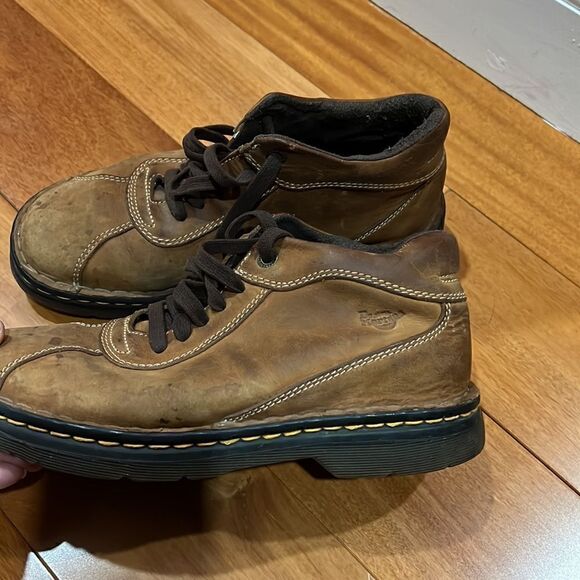 Dr. Martens Leather Oxfords Mens Size 7 - Picture 1 of 10